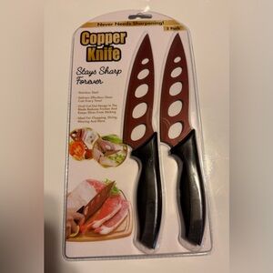 Copper Knife Set